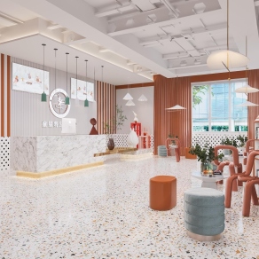 现代舞蹈培训机构3D模型下载